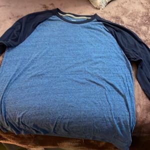 Two tone long sleeve jersey